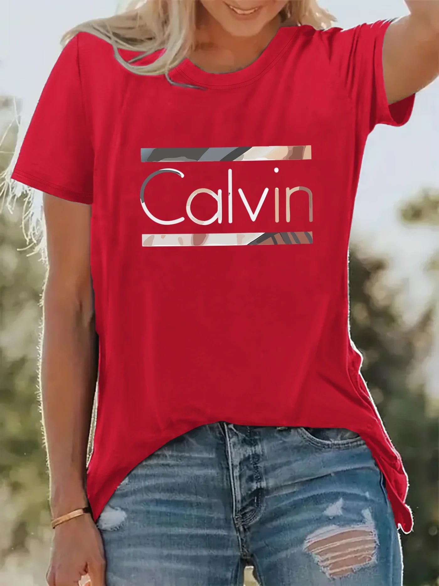 Tee Casual Creative Monogram