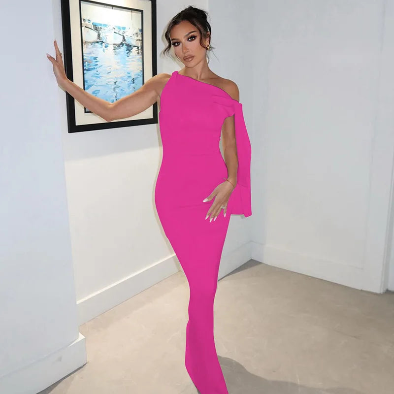 Bodycon Maxi Prom Dress