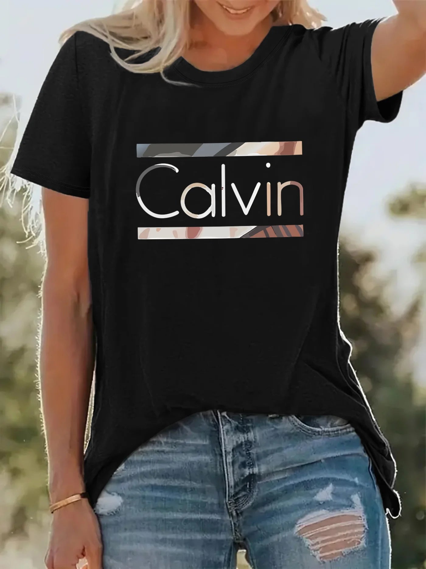 Tee Casual Creative Monogram