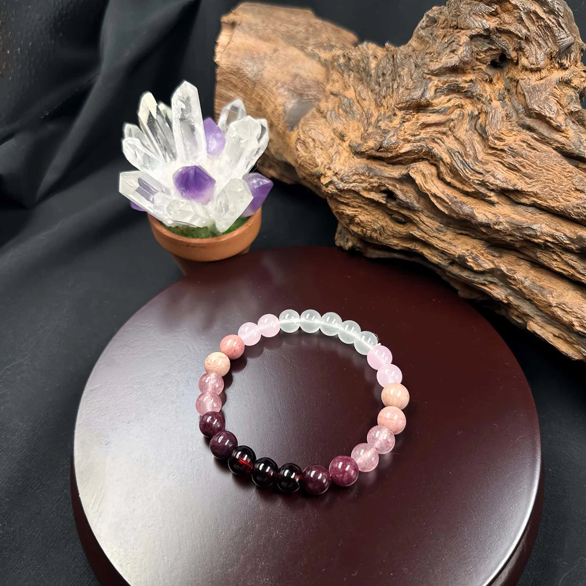 Pink Amethyst Bracelet