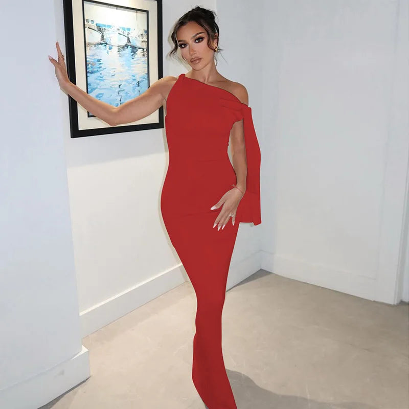 Bodycon Maxi Prom Dress