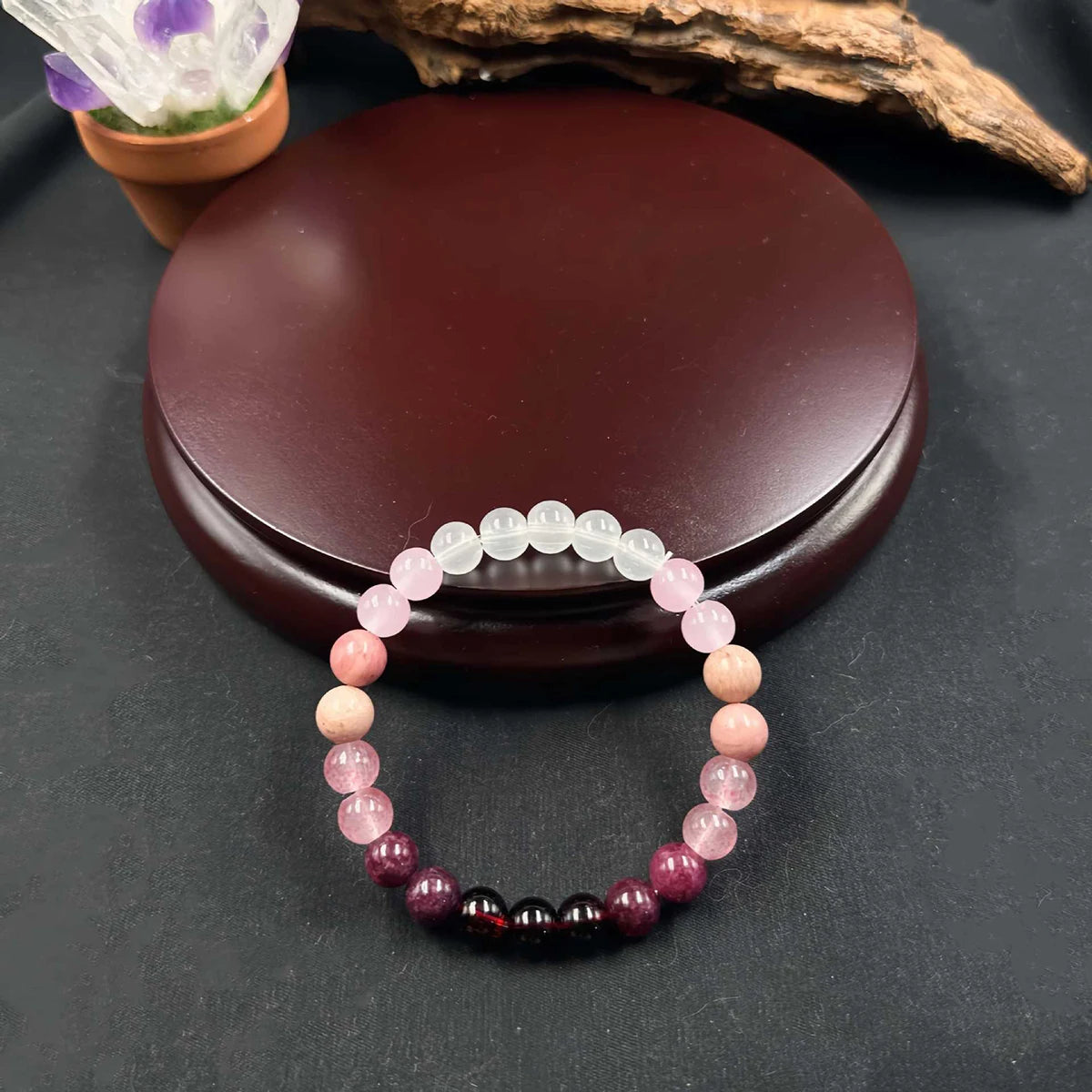 Pink Amethyst Bracelet