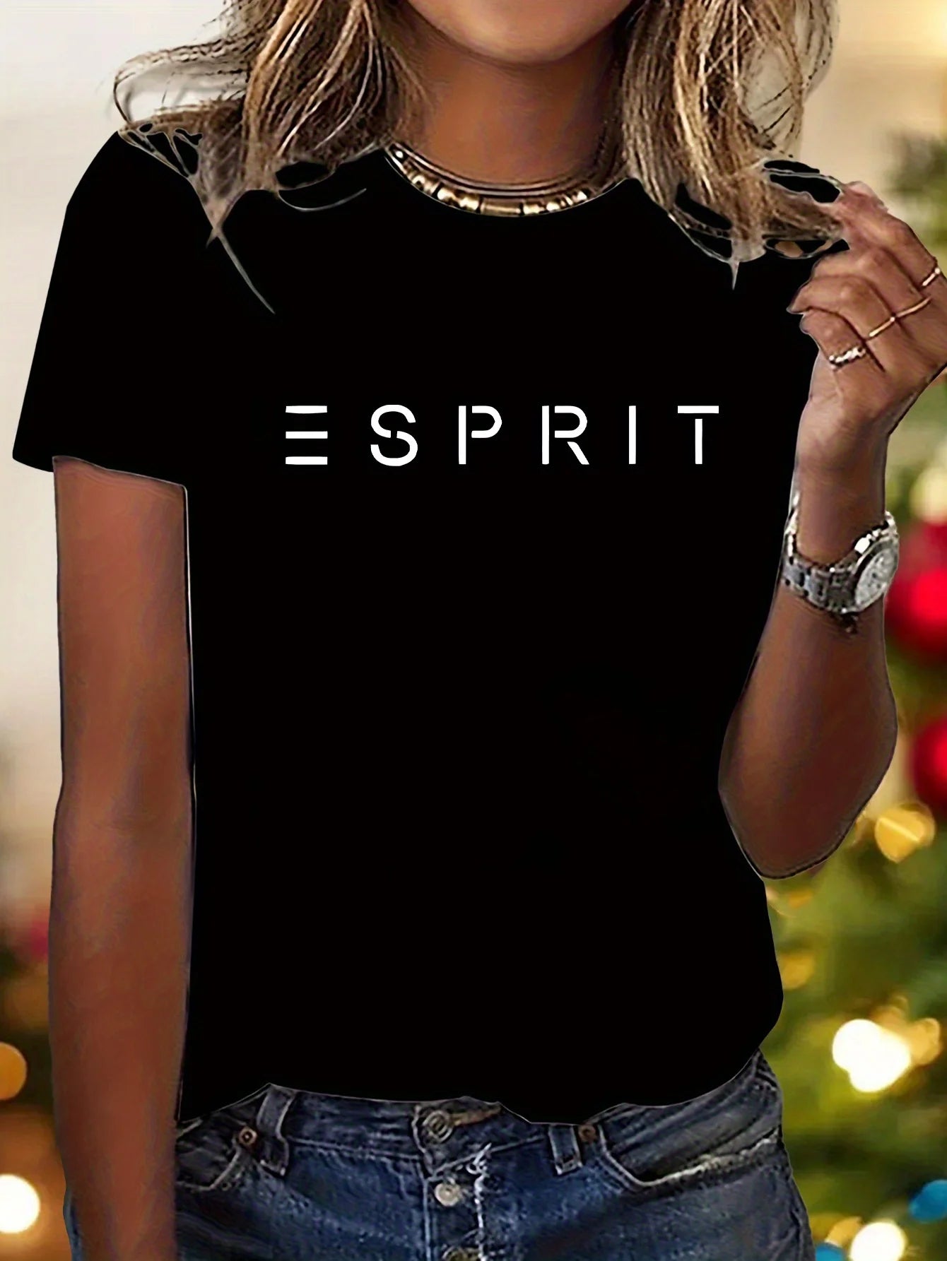 Tshirt Bold Print Tee