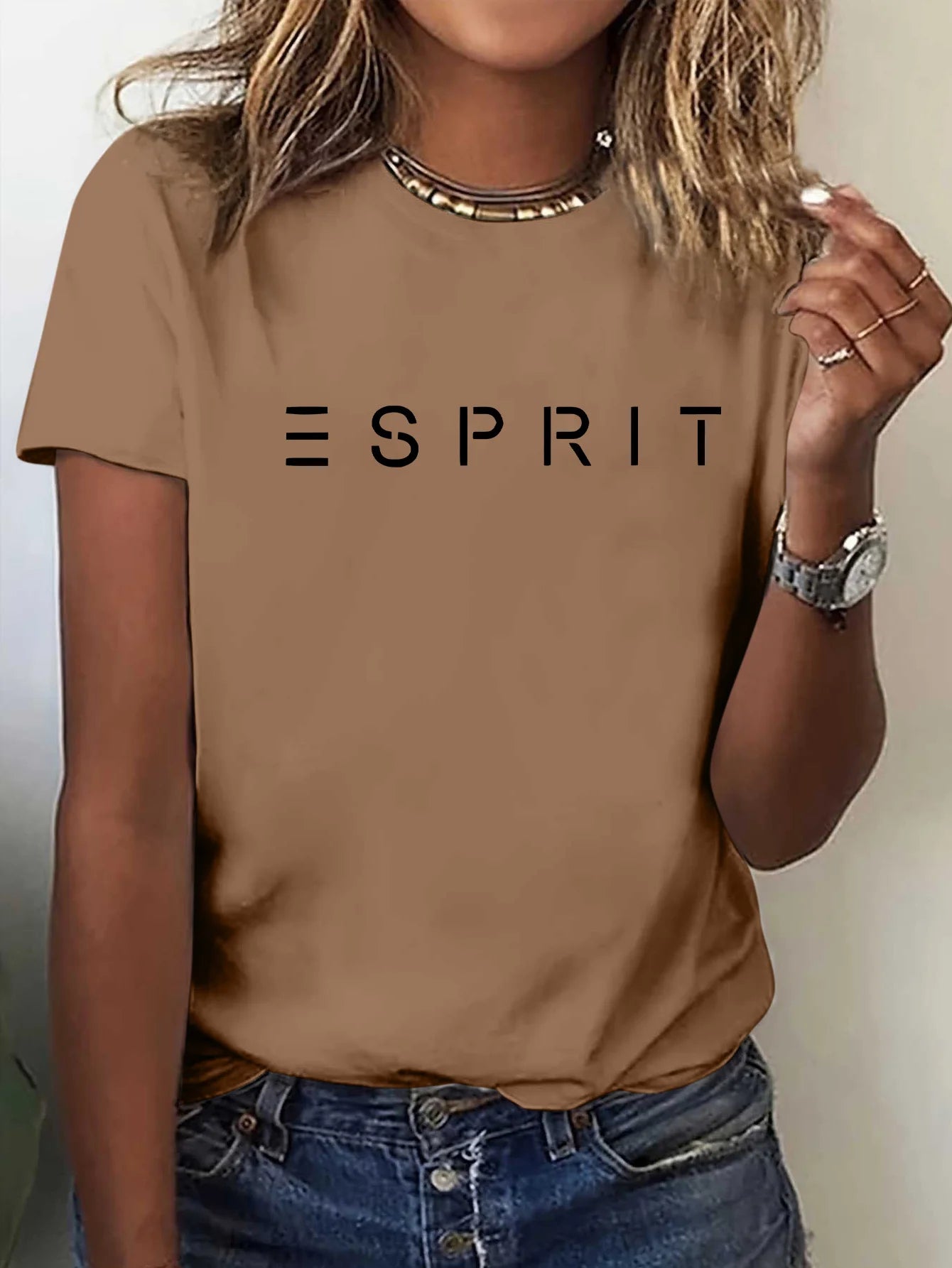 Tshirt Bold Print Tee