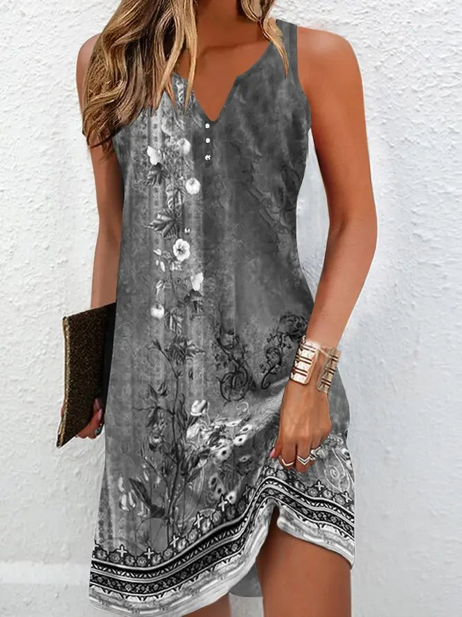 Bohemian Sleeveless Vestidos